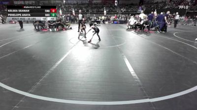 55 lbs Round Of 16 - Kelsea Seaman, Toms River vs Penelope Anaya, Rancocas Valley