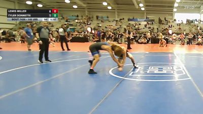 145 lbs Round Of 64 - Lewis Miller, AL vs Tyler Donnette, TX