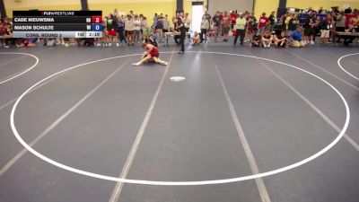 138 lbs Cons. Round 3 - Cade Nieuwsma, ND vs Mason Schulte, WI