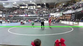 155 lbs Champ. Round 1 - Khloe Padilla, Smith Center HS vs Alison Willard, Mound City-Jayhawk Linn HS