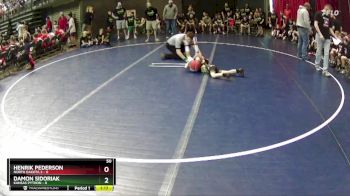 50 lbs Round 1 (6 Team) - Damon Sidoriak, Kansas Python vs Henrik Pederson, North Dakota 2