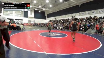 150 lbs Cons. Round 1 - Josiah Moreira, Brea Olinda vs Isreal Dunn, Canyon Springs