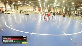 140 lbs Rd# 10- 4:00pm Saturday Final Pool - Logan Haer, Terps Xtreme vs Mason Savidan, Aggression Legionaries