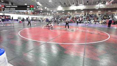 141 lbs Cons. Round 2 - Isaac Lomas, Morningside (Iowa) vs Drew Cooper, Central Methodist