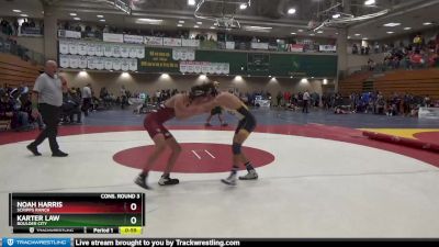 126 lbs Cons. Round 3 - Karter Law, Boulder City vs Noah Harris, Scripps Ranch