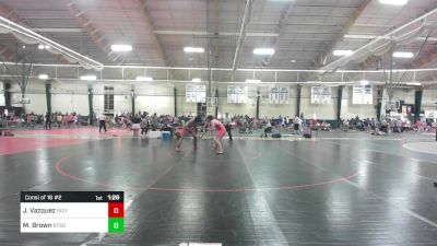 165 lbs Consi Of 16 #2 - Jerry Vazquez, Independence HS vs Myles Brown, Beat The Streets