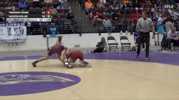 141 lbs Quarterfinal - Dresden Grimm, Coe vs Ashton Keller, Schreiner