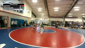 150 lbs Cons. Round 4 - Deegan Walling, Kelly Walsh vs Lane Scott, Laramie