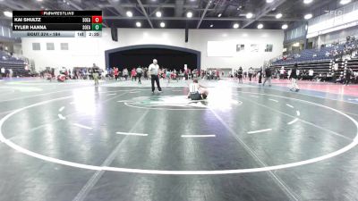 184 lbs Cons. Round 4 - Tyler Hanna, Southeastern vs Kai Shultz, Southeastern
