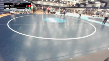 174 lbs Champ. Round 1 - Josiah Foss, Liberty vs Kiam Coleman, Brockport