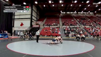 285 lbs Quarterfinal - Torin Forsyth, Central Missouri vs Judson Rowland, Central Oklahoma