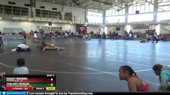 144 lbs Round 1 (4 Team) - Emily Neumann, Missouri Blue vs Josie Hause, Indiana INFERNO BLACK