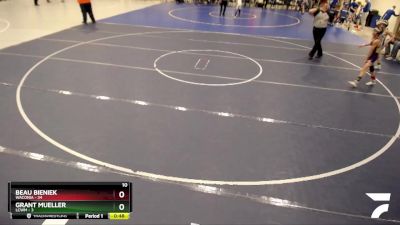 84 lbs Quarterfinals (8 Team) - Grant Mueller, LCWM vs Beau Bieniek, Waconia