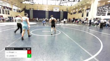 189 lbs Round Of 16 - Jason Singer, Faith Christian Academy vs Vincenzo LaValle, Hanover Park