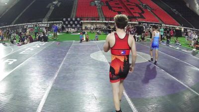 132 lbs Cons. Quarters - Bennett Fuller vs Tristan Vega, Idaho