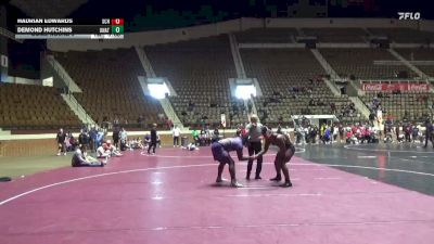 197 lbs Cons. Round 2 - Hadrian Edwards, Schreiner vs Demond Hutchins, Unattached