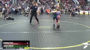 97 lbs Cons. Round 3 - Tyler White, Peer Pressure Elite Wrestling vs Dorion Spiller, Dream Team Performance