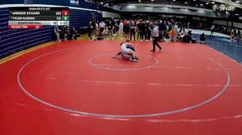 141 lbs Quarterfinal - Tyler Kadish, Nyu vs Andrew Schaen, Ursinus