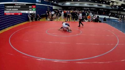 141 lbs Quarterfinal - Tyler Kadish, Nyu vs Andrew Schaen, Ursinus