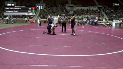 1A-4A 285 Champ. Round 2 - Malakhi Garrett, Childersburg vs Romann Odic, Bayside Academy