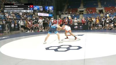 113 lbs Cons. Rd Of 64 - Damien Yeoman, Iowa vs Cameron Vallejos-Meredith, Colorado
