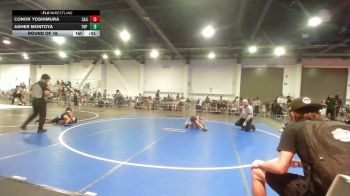 54 lbs Round Of 16 - Conor Yoshimura, California Grapplers vs Asher Montoya, Top Rank Hammers