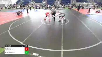 123 lbs Rr Rnd 3 - Milana Sims, Puma vs Hailey Branch, Bear River