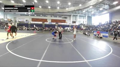 131 lbs Round 1 (3 Team) - Brody Franklin, Long Beach Sr vs Harrison Card, West Genesee Sr HS