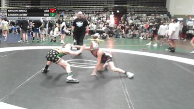 93 lbs Rr Rnd 7 - Jordan Arenz, American MMAW - MSC vs Camden Avery, Rabbit Wrestling Club - MSC