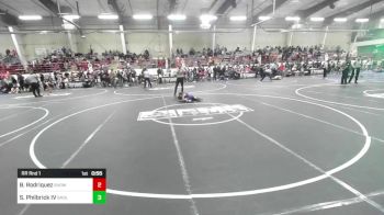 57 lbs Rr Rnd 1 - Brantley Rodriquez, Show Low vs Steve Philbrick IV, Badlands WC