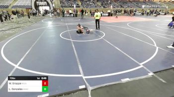 70 lbs Rr Rnd 2 - Wyatt Grappe, ReZults Wrestling vs Luke Gonzales, Randal Youth WC