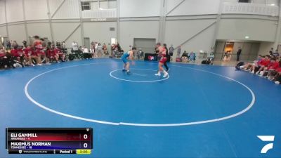 170 lbs Quarterfinals (8 Team) - Eli Gammill, Arkansas vs Maximus Norman, Tennessee