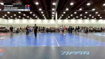 113 lbs Cons. Semis - Eli Sanders, AL vs Michael Maisonet, FL