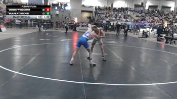 AA 144 lbs Quarterfinal - Blake Congdon, Cleveland High School vs Derek Winseman, Dobyns Bennett High School