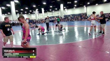 144 lbs Round 1 (10 Team) - Maxwell Harris, Monrovia Bulldogs vs Kyle Gallo, Funky Monkey