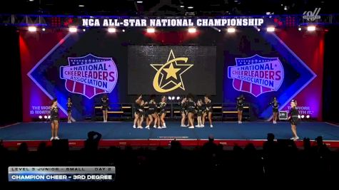 Champion Cheer - 3rd Degree [2026 L3 Junior - Small Day 2] 2026 NCA All-Star National Championship