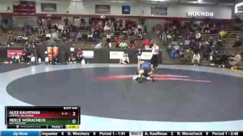 184 lbs Cons. Semi - Alex Kauffman, Central Oklahoma vs Reece Woracheck, UW-Parkside