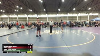 138 lbs Cons. Round 2 - Jonathan Wimett, North Jr High vs Saia Fonohema, Rocky Mountain Middle School