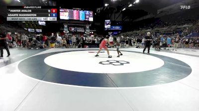144 lbs Cons. Rd Of 16 - Hunter Avalos, TX vs Adante Washington, IL