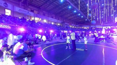 88 lbs Consi Of 8 #1 - Emillie Fischer, Team Garcia vs Olivia Richard, Hays Wrestling Club