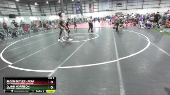 144 lbs Champ. Round 1 - Quinn Morrison, New Kent Wrestling Club vs Jaden Butler -Peak, Williamsburg Wrestling Club