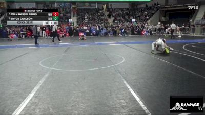 96 lbs Cons. Semi - Evan Hasselbring, Winfield vs Bryce Carlson, Derby