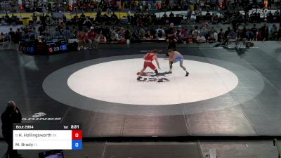 138 lbs Rnd Of 16 - Hunter Hollingsworth, OK vs Maximus Brady, FL