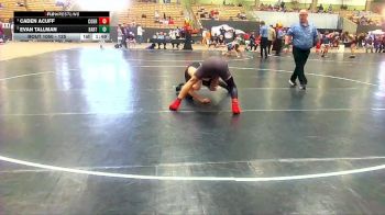 125 lbs Semifinal - Caden Acuff, Halls Wrestling vs Evan Tallman, Team Tallman