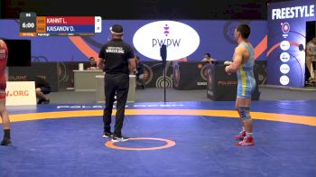 74 kg Match - Lucas Kahnt, GER vs Daniyar Kaisanov, KAZ