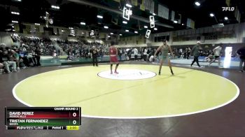 150 lbs Champ. Round 2 - David Perez, Mission Hills vs Tristan Fernandez, Bonita