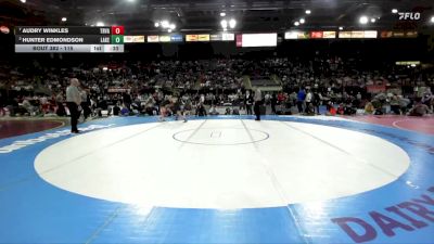 115 lbs 3rd Place Match - Audry Winkles, Tri-Valley vs Hunter Edmondson, Lakeland