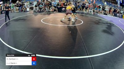 150 lbs Rnd Of 64 - Cavin Carlson, MN vs Jack Davis, IN