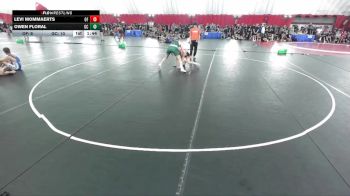 132 lbs Placement (16 Team) - Owen Floral, Grayslake Central vs Levi Mommaerts, Oconto Falls