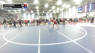 215 lbs Champ. Rd Of 16 - Eli Policarpio, White Center Warriors Wrestling Club vs Daniel Wurl, Jungle Cat Wrestling Club